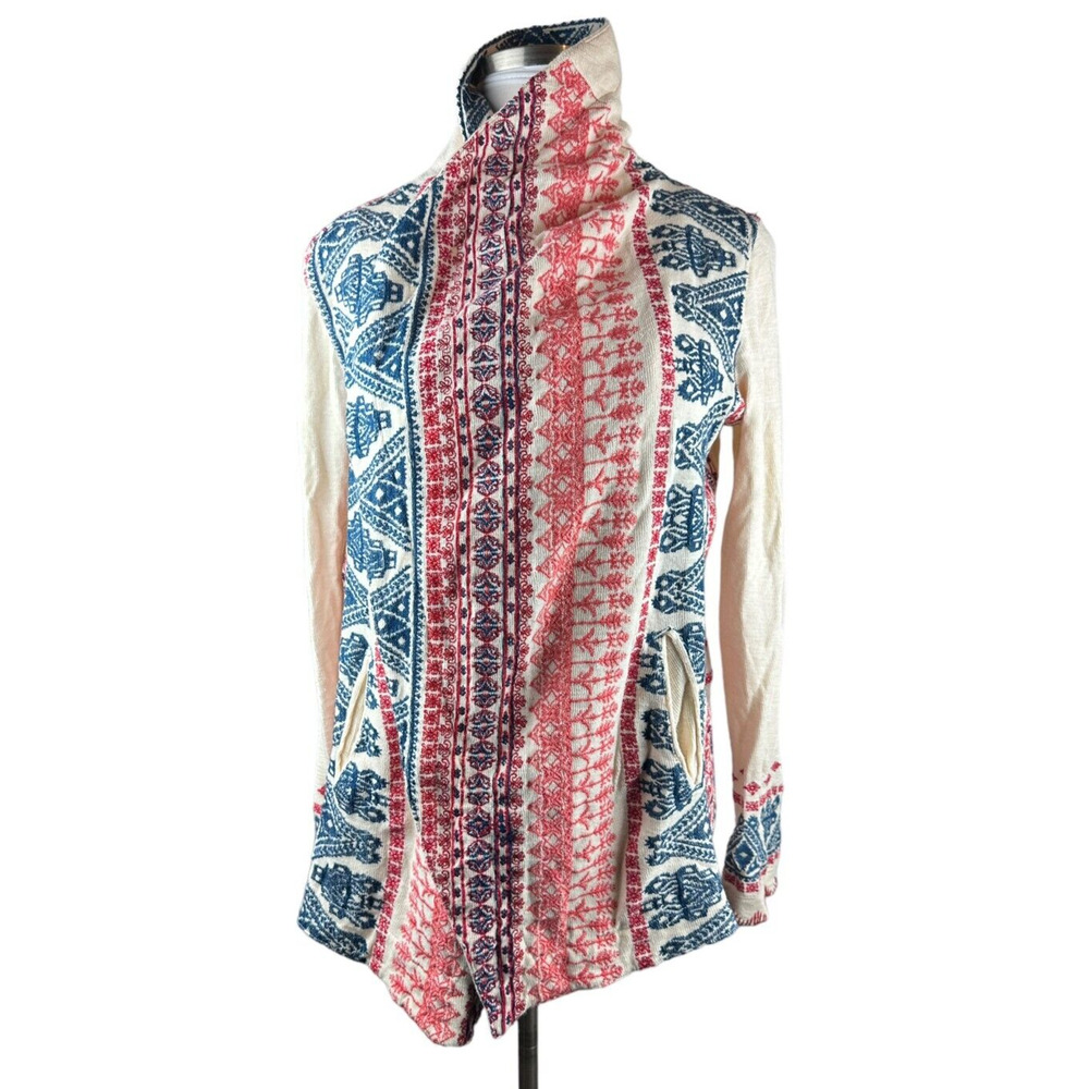 Sundance Multicolor Patterned Cardigan - image 6